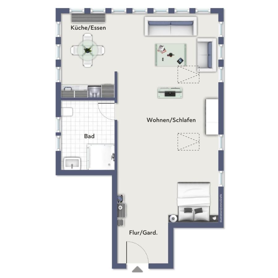 Apartmenthaus Bull Wohnung 5 Кюлунгсборн Экстерьер фото